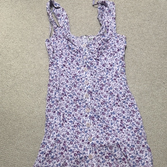 Reformation Dresses & Skirts - Reformation Purple Floral Dress